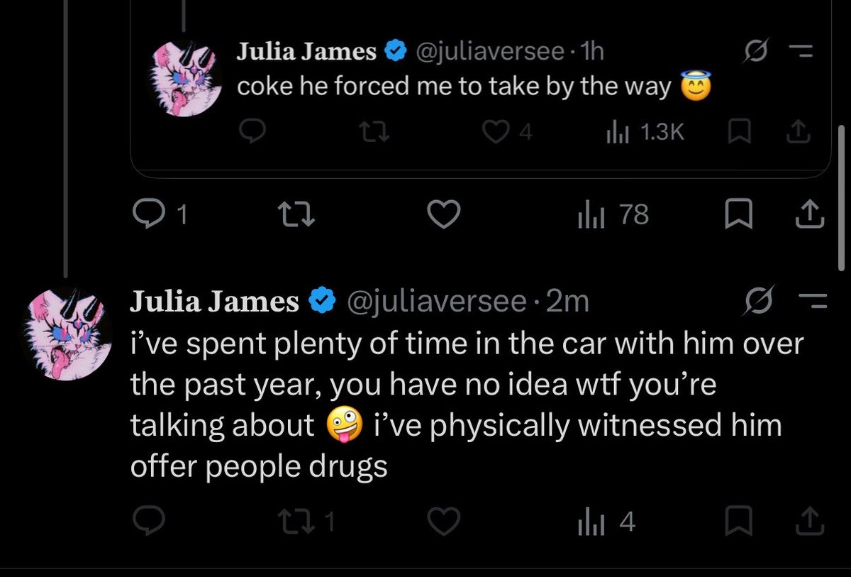 CaSandwiched's tweet photo. Also if someone offering substances is FORCING someone to do them in your brain you lack boundaries and self control. Entirely a personal choice and issue. @juliaversee https://t.co/2O0LNvHPL1