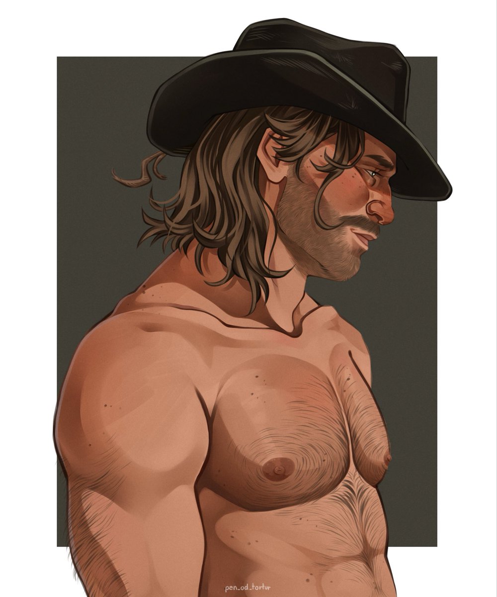 pan_od_tortur's tweet photo. I drew Arthur Morgan ￼👁️👁️ #rdr2 https://t.co/hRb5j9m3Pz