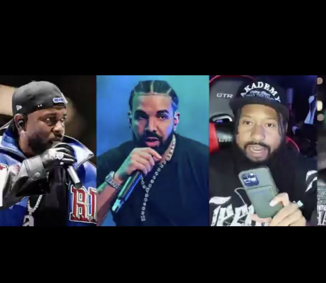 BlackMediaViews's tweet photo. Akademiks said that, Drake is gonna go on tour and break Kendrick Lamar’s record; https://t.co/PzORmAahZ1