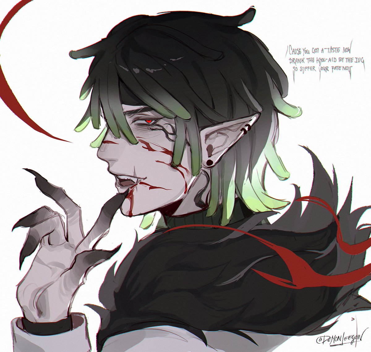 DemonLeegon's tweet photo. you should've known that this was gonna end in tears
#youngmulti #qsmp2 https://t.co/Lh8miDnbLx