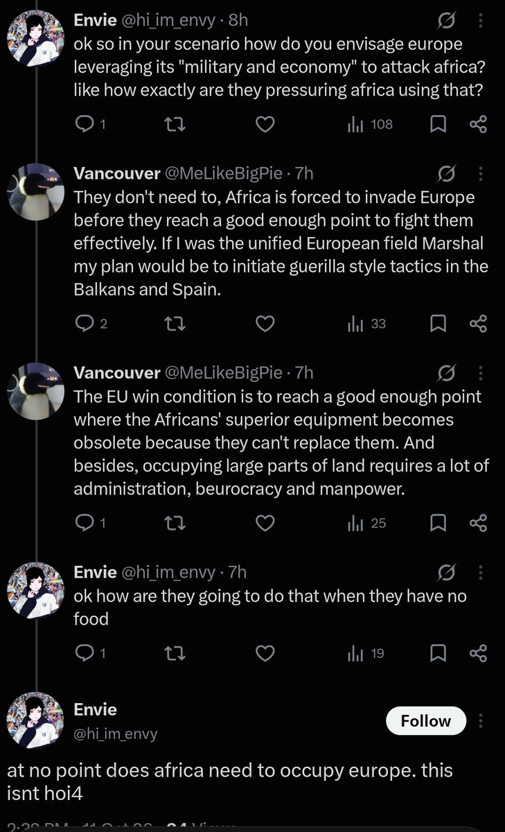 MeLikeBigPie's tweet photo. @Kittycel66 "At no point does Africa need to occupy Europe". This is the 22% btw. https://t.co/FOFH0CGLb4