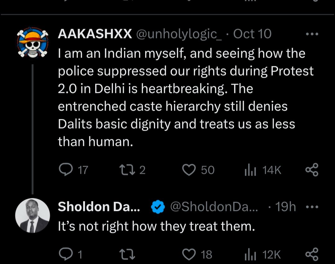 Satodhari's tweet photo. Leftists are responsible for fanning the flames of racism and hate against Indians.
Their need for white men's validation is greater than their pride. https://t.co/TjM7KDjkKh