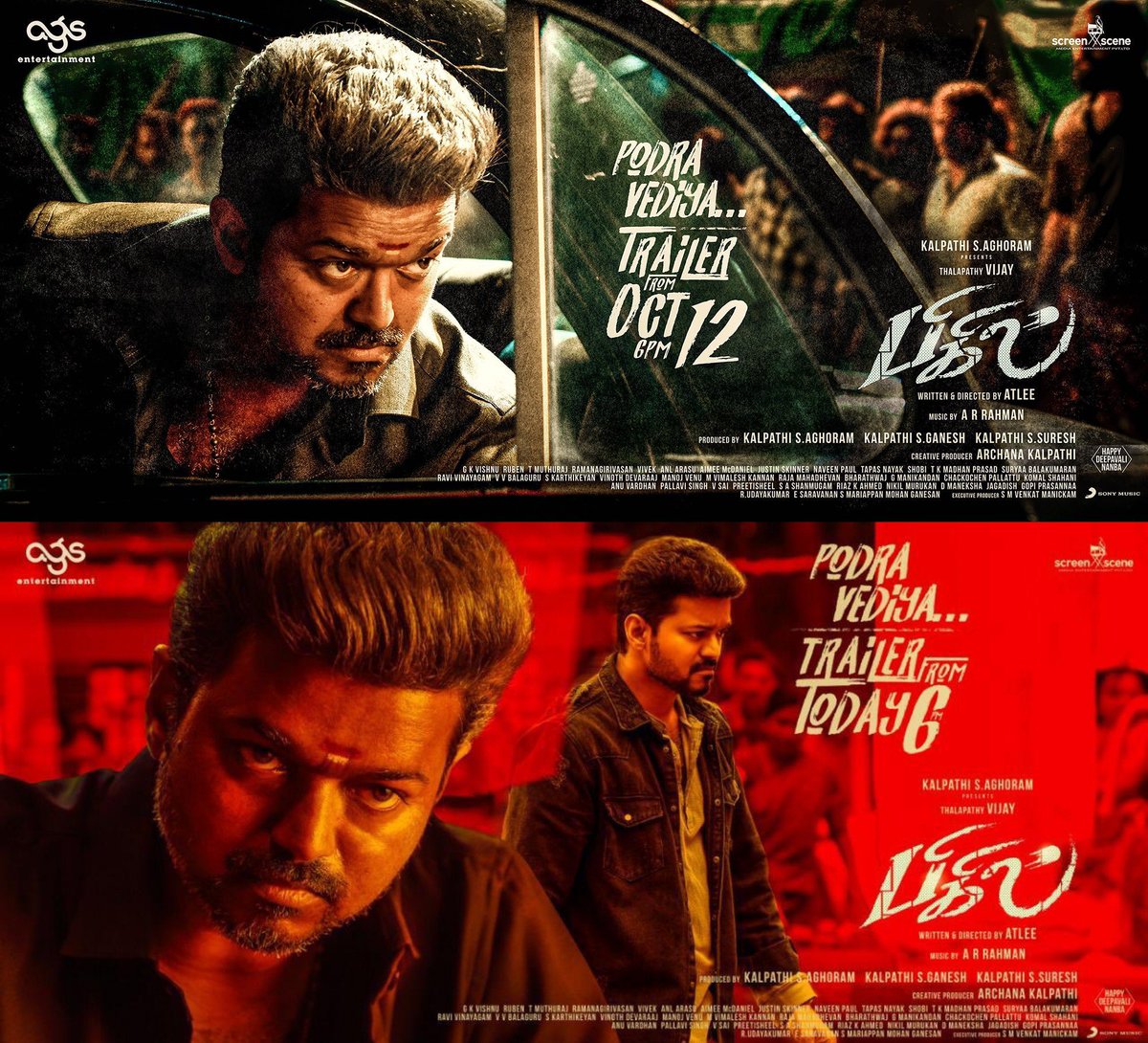 m_gajan's tweet photo. #7YearsOfBigilTrailer 💥

#BigilTrailer -  https://t.co/PolPU15vk4

#Bigil @actorvijay @kingofkwood https://t.co/JxooMhSVkK