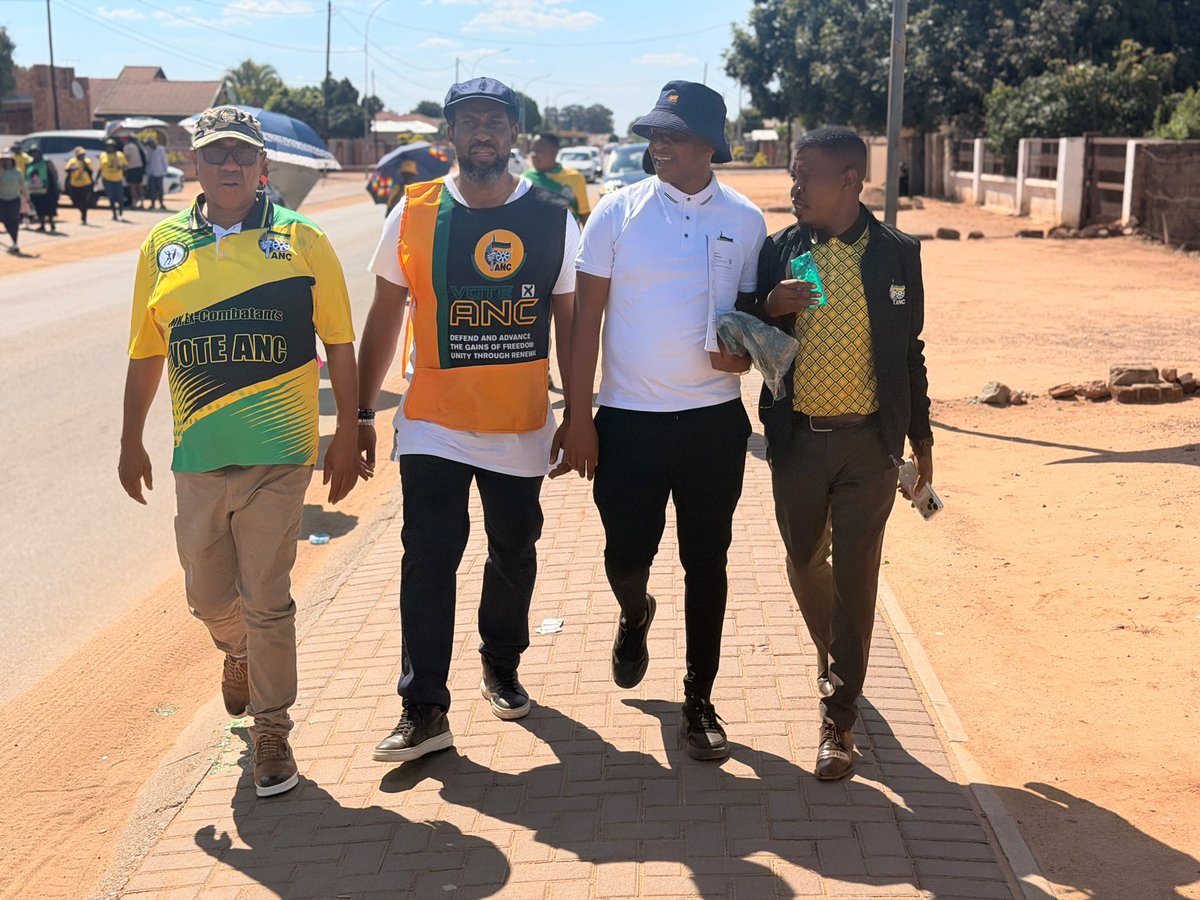 ANCLimpopo's tweet photo. ANC NEC Member Cde Buti Manamela conducted a door-to-door campaign in the Mogalakwena Sub-Region of the Waterberg Region, as part of the organisation’s ongoing community engagement and grassroots mobilisation programme.

He was accompanied by ANC Waterberg Deputy Regional Chairperson Cde Ngoako Taueatsoala and members of the Waterberg Regional Executive Committee (REC).

The campaign provided an opportunity for ANC leaders to engage directly with residents, listen to their concerns, understand the challenges facing communities, and interact with households on issues affecting their daily lives. These engagements are an important platform for strengthening communication between the organisation and the people it serves.

Through door-to-door outreach, the ANC continues to engage communities at grassroots level, receive feedback on service delivery, and encourage active participation in community development and democratic processes.

The campaign reaffirmed the importance of people-centred leadership, accountability, and sustained engagement with communities to ensure that their voices remain central to the organisation’s work.

#BuildingBetterCommunities