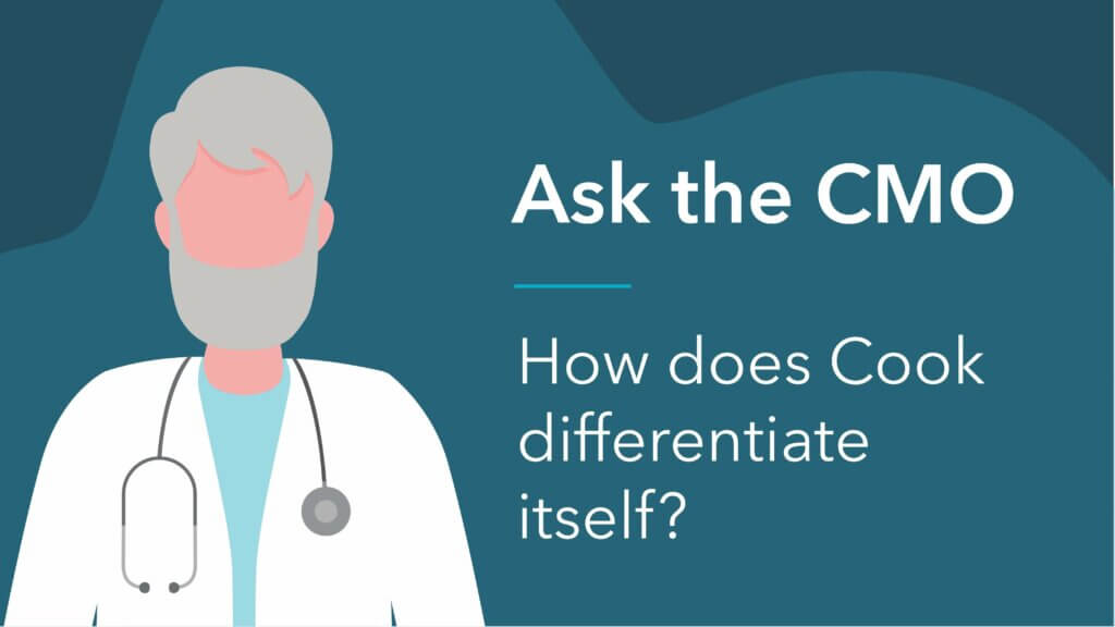 CookMedical's tweet photo. What makes Cook Medical different?

In the latest Ask the CMO, Dr. John Kaufman talks about partnership, physician relationships, and keeping patients at the center. 

Read more: https://t.co/DEAQgljrjL https://t.co/p2tMddeJzP