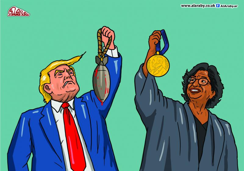 monerorape's tweet photo. Del caricaturista de Qatar, Saad Almuhannadi. @cartoonmovement 
https://t.co/JOjJFUdjpx https://t.co/LqsTCqf7wQ