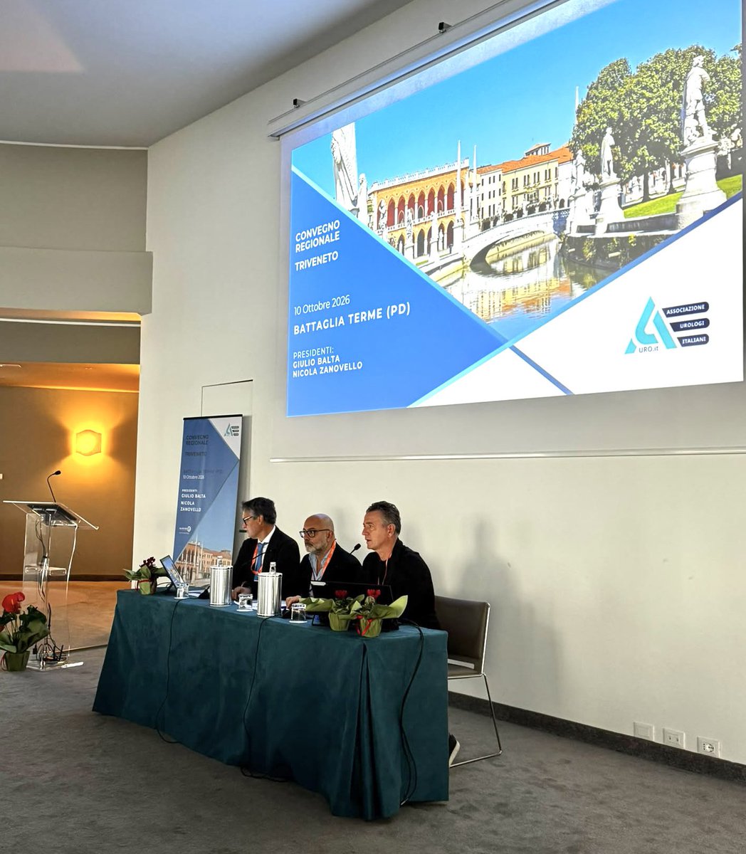 urologi_italia's tweet photo. 📸 Grande partecipazione al Convegno Regionale https://t.co/rzCqJSAB8r del Triveneto del 10 ottobre!
🔬 Una giornata di #formazione e confronto scientifico sulle principali patologie oncologiche.
👏 Grazie alla Faculty e a tutti i partecipanti! #AUROit #Urologia #Eurotrainingsrl https://t.co/WxHJqNyIhq