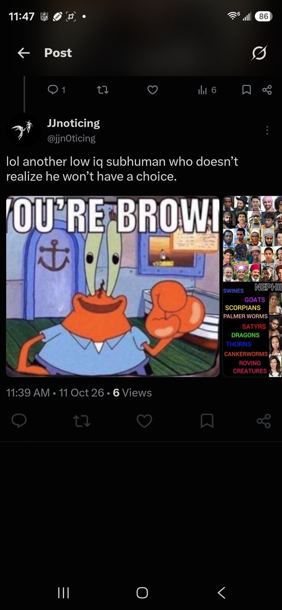 parlaypicass0's tweet photo. @jjn0ticing @parleypicass0 @AwfulOffal2 Why are you running pussy?

How do you deport a legal citizen?

Go ahead block me , prove to me i own you pussy https://t.co/oK5dysXruf