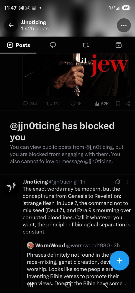 parlaypicass0's tweet photo. @jjn0ticing @parleypicass0 @AwfulOffal2 Why are you running pussy?

How do you deport a legal citizen?

Go ahead block me , prove to me i own you pussy https://t.co/oK5dysXruf