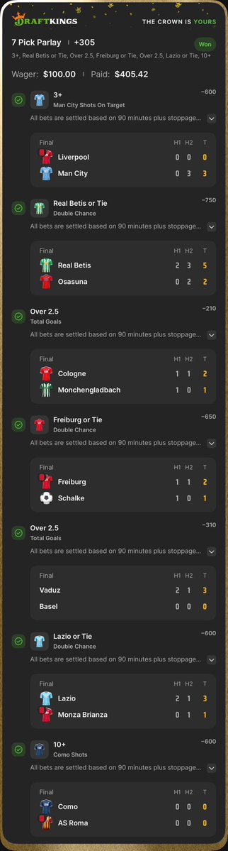 AlphaMindPicks's tweet photo. Green ✅💰💰💰 https://t.co/T72wD4DhHD