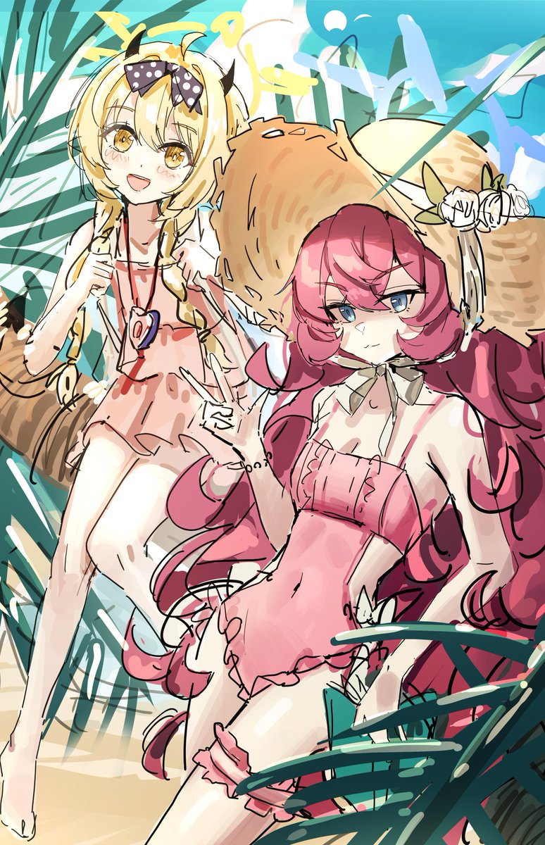 12xiaoPUMPIT29's tweet photo. #ブルアカ　イロハxイブキ https://t.co/sRjdD0HrwY