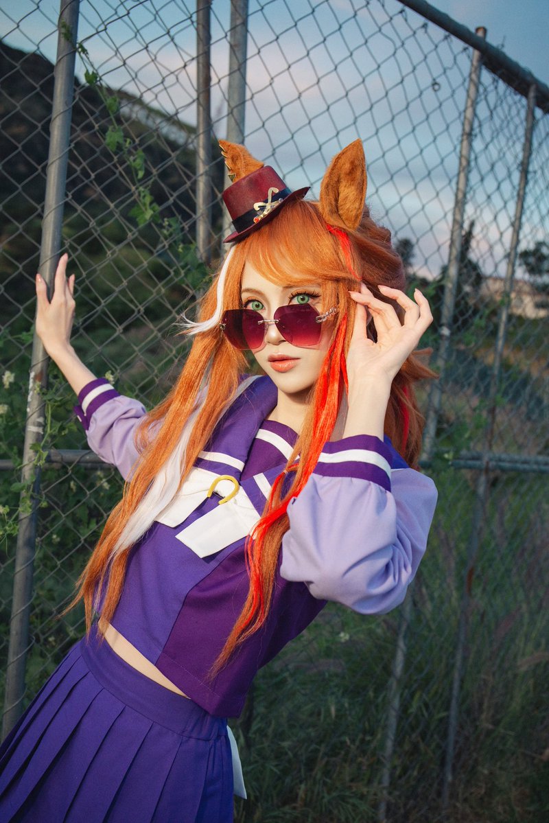 mikou_cosplay's tweet photo. Should I go to the Breeders’ Cup this year? 🤔

#umamusume #umamusumeprettyderby #ウマ娘 #フォーエバーヤング #umamusumecosplay #foreveryoung #Yanko https://t.co/GQvORtFkVA