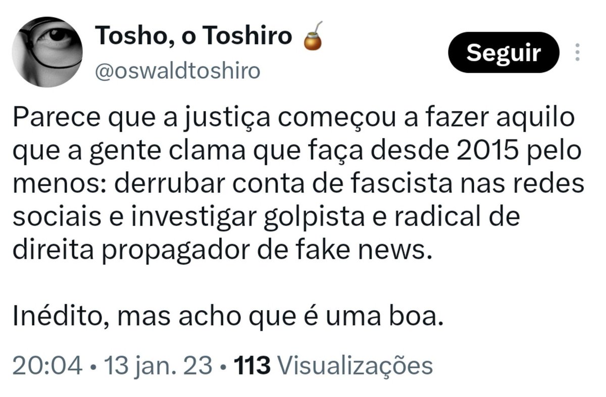 nandx_rejected's tweet photo. Esse era vc defendendo a derrubada de perfis que divulgavam fake news, amigue? https://t.co/Gcjyvp4AKi