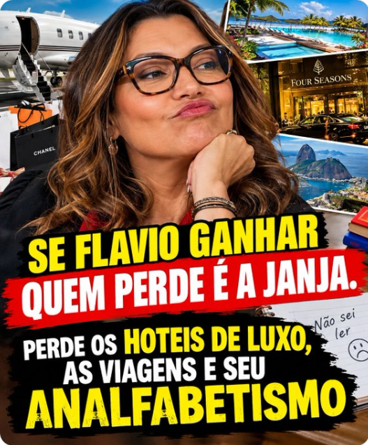 EliseWilshaw's tweet photo. ATENÇÃO - O Min. André Mendonça acabou de determinar a suspensão do impulsionamento da tag que acusava Flavio BOLSONARO de DESINFORMAÇÃO, Fake News e narrativas sem provas, com a frase  "se Flávio Bolsonaro vencer, você perde".

SE FLAVIO BOLSONARO VENCER