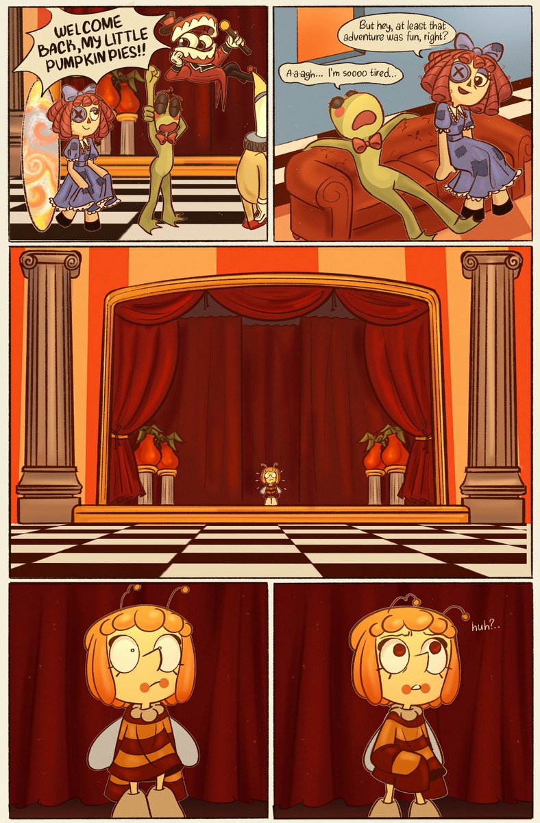 beeshka_bee's tweet photo. Hanny's arrival at the circus, chapter 1 (1/2) 
#tadc #theamazingdigitalcirus #tadcoc https://t.co/m06hGGmwdP