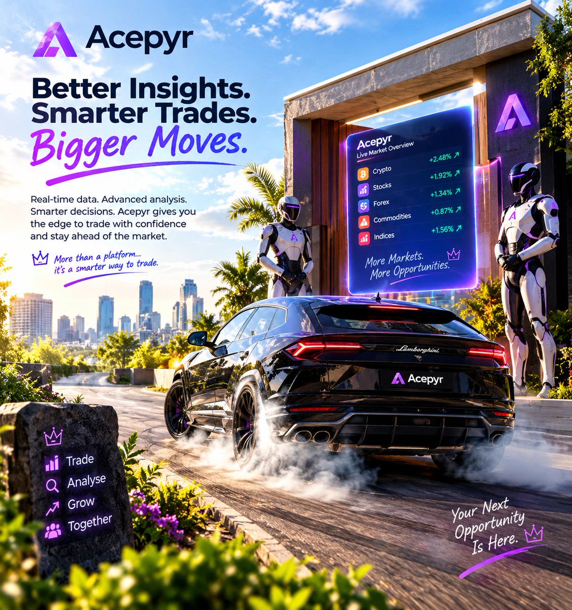 BetEmmy1's tweet photo. Some people wait for the perfect moment. Others study the road, check the signals, and make their move. 
That’s the mindset I’m bringing to @acepyr  exploring different markets, sharpening my decisions, and learning to see opportunities from more than one angle. https://t.co/ET5ebU9iYy