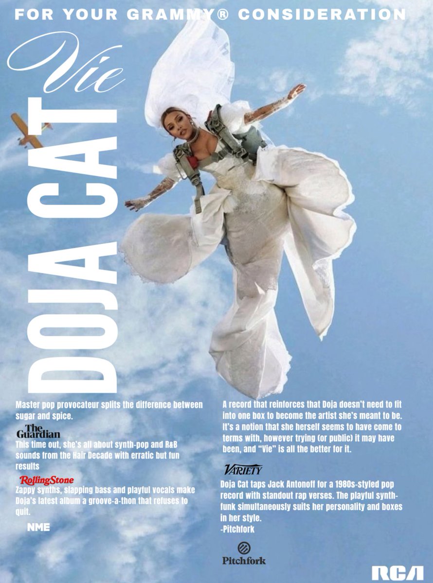 dojaschurch's tweet photo. Doja Cat’s "For Your GRAMMY® Consideration" Poster https://t.co/hqDo9jsLYi