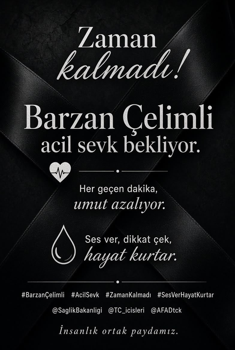 havinclmlii's tweet photo. Hepimiz insan evladıyız,hepimizin bir derdi var lütfen bizim derdimize derman olun bize yardım edin sesimize ses olun bize destek olun.Bizi görmezden gelmeyin #BARZANÇELİMLİ @abakingurlek @adalet_bakanlik @saglikbakanligi https://t.co/40CTSAcRIP