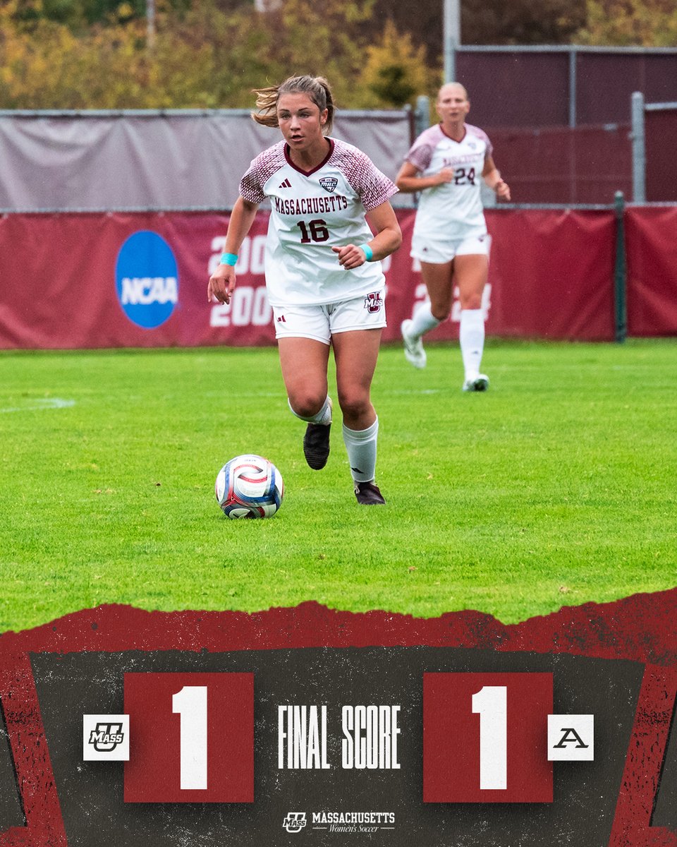 UMassWSoccer's tweet photo. This one ends in a draw!

#Flagship 🚩 https://t.co/fA6GkTNl6z