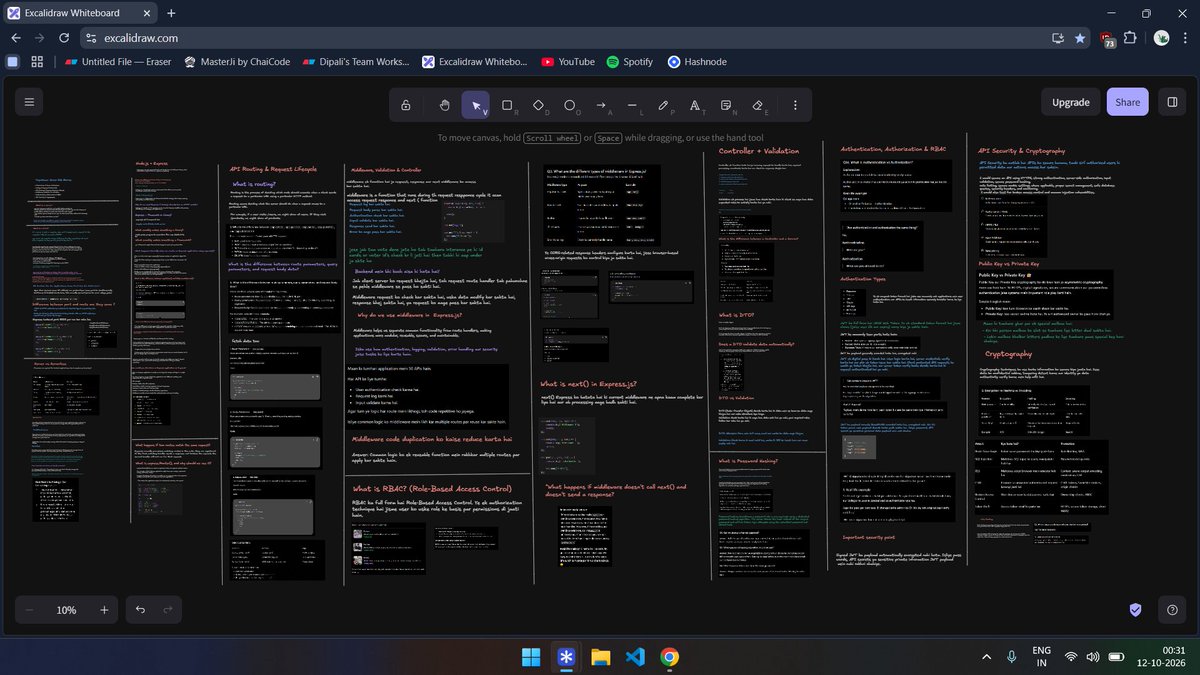 sharmadipalidev's tweet photo. Hosted a 4.5-hour Space on "Server Side Stories" in masterji, and it was pure fun

thanks to @BlazeisCoding for helping clarify core concepts, and huge shoutout to everyone who contributed to the discussions.

Also hosted my very first quiz on the masterji platform!
@ChaiCodeHQ https://t.co/wOWdtU6rky