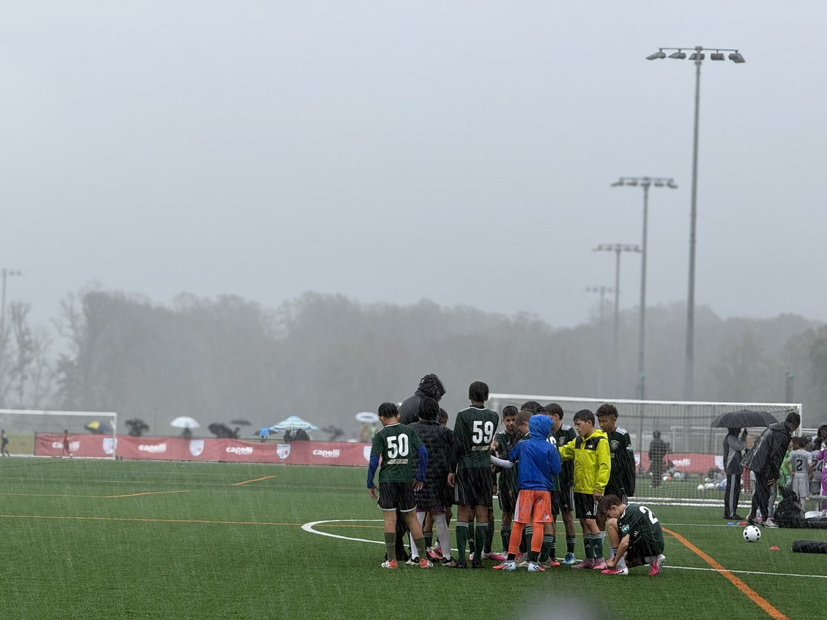 anu2000m's tweet photo. Heritage Cup Day 3 + the remnants of hurricane #Isaías make for a pretty slick Sunday ☔️🌧️☔️

#Soccer #MYS #HeritageCup #Sunday #Rain #McLeanYouthSoccer ⚽️🍀☔️ https://t.co/Kq71qXMIWY