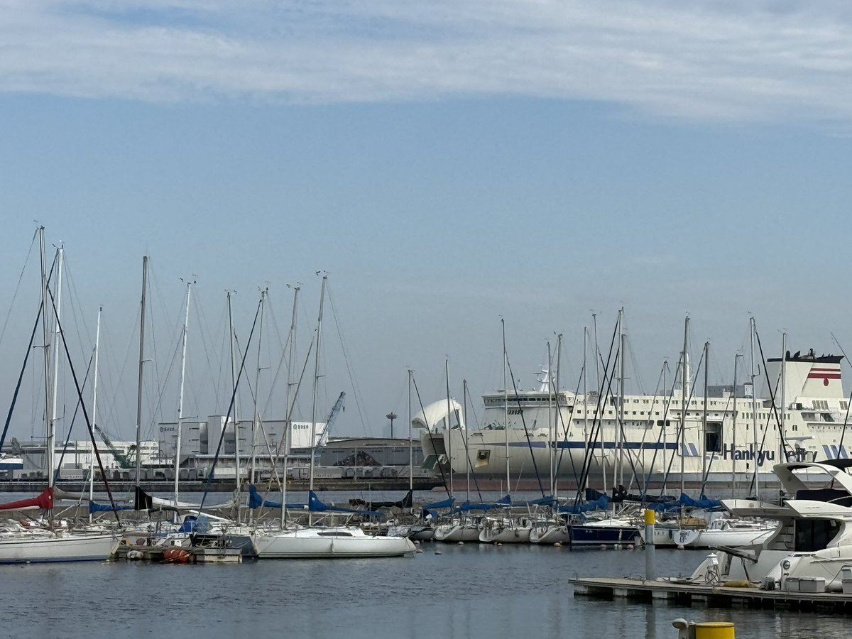 oceanmarine00's tweet photo. おはようございます！
本日の泉大津市は雲はやや多いですが、晴れています。
秋らしい雲が多いです！！
良き連休最終日をお過ごし下さい！！
＃イマソラ　＃泉大津市
＃企業公式が地元の天気を言い合う
 #スポーツの日
 #豆乳の日
 #鯛の日 https://t.co/OZsJyTf84p