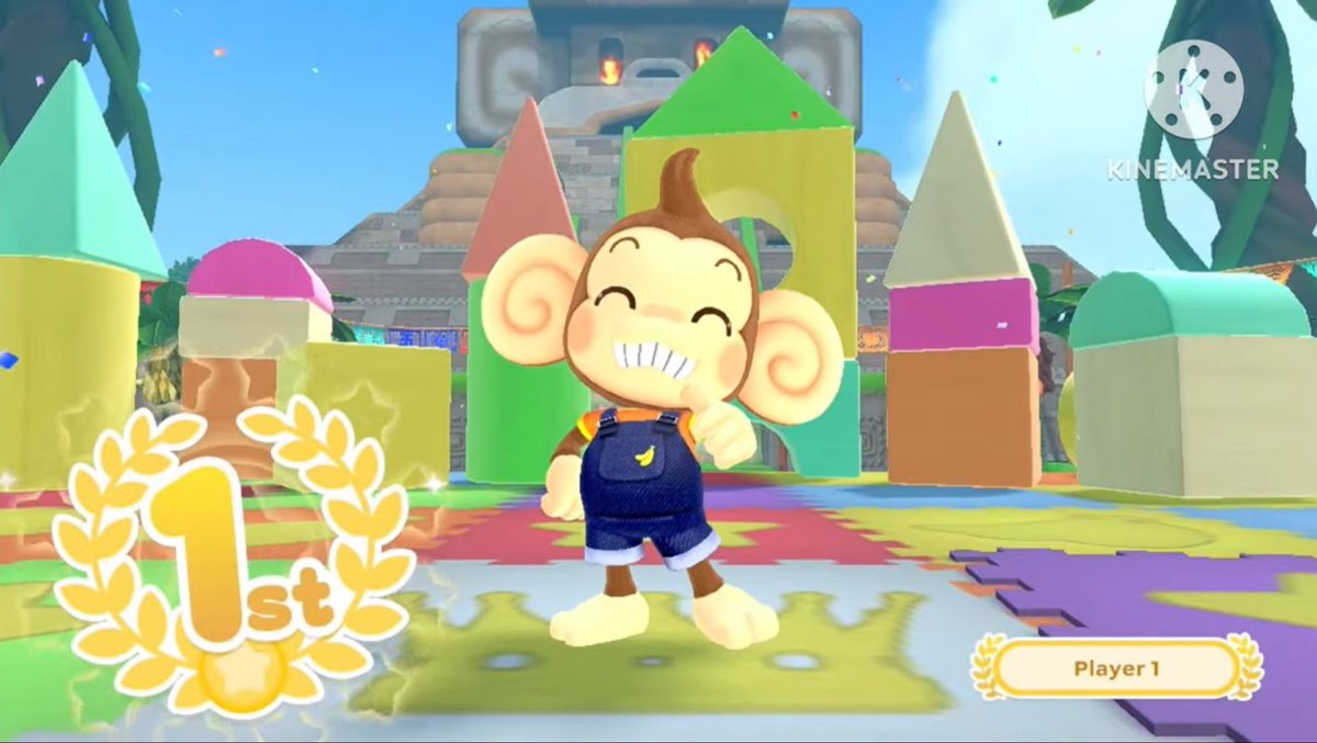 Sansgnome_BCU's tweet photo. AiAi really loves this pose huh #SuperMonkeyBall https://t.co/L3d0aXZRP7