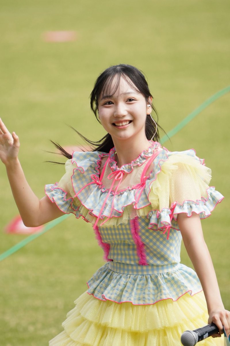 tekitouyana's tweet photo. 20261010 日本直販SPECIAL DAY!!2026 サガン鳥栖vs藤枝MYFC  駅前不動産スタジアムSPライブ! #HKT48_カメコ #HKT48 #吉田めい　3 https://t.co/IlDX9GUDck