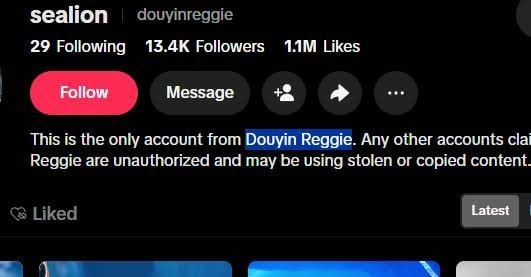 noahgreggaa's tweet photo. Wrong tokenname

His name is Douyin Reggie

https://t.co/Qc73hrbyGH https://t.co/wyYOzb4sLB