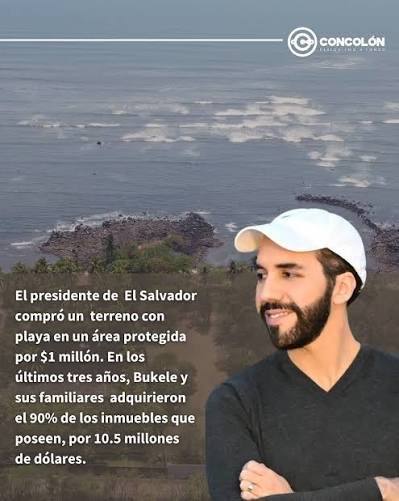 PeutronSolo's tweet photo. Nayb Bukele entro a la presidencia con 2Mills que le prestó alba petróleos,
7 años de mandato,2 de ellos ilegal y como dictador,
Incrementó a 10 millones su patrimonio, abusó del erario para BTC, un helicóptero y una nueva mansión en los sueños.
¿Ya tienen la nota, periodística? https://t.co/4UNNiapbPJ