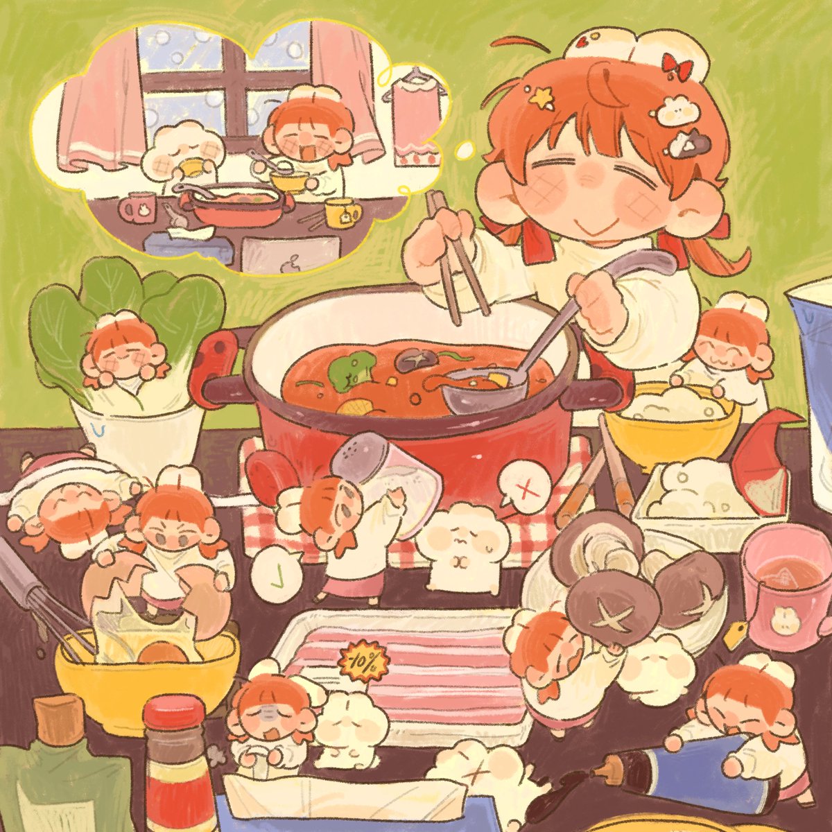 yinrannn_'s tweet photo. #三連休はフォロワーさんが増えるらしい
また火鍋を食べる季節が来た、嬉しい、、、 https://t.co/76X62qCst7
