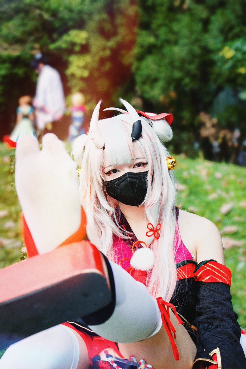 dasds_7680's tweet photo. 人類大人幫余修一下鞋子(´；ω；｀)
#百鬼綾目 https://t.co/cG3pnrXJSg
