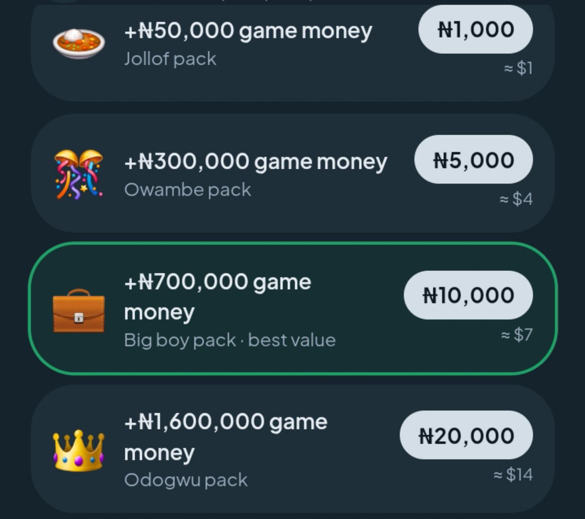 AwePrisca's tweet photo. Here me out guys.. 
Imagine this becomes the actual value of your lagoslife money irl how much would you be making?

Me: 100 millions plus😂 https://t.co/Xbf5bvJrr6