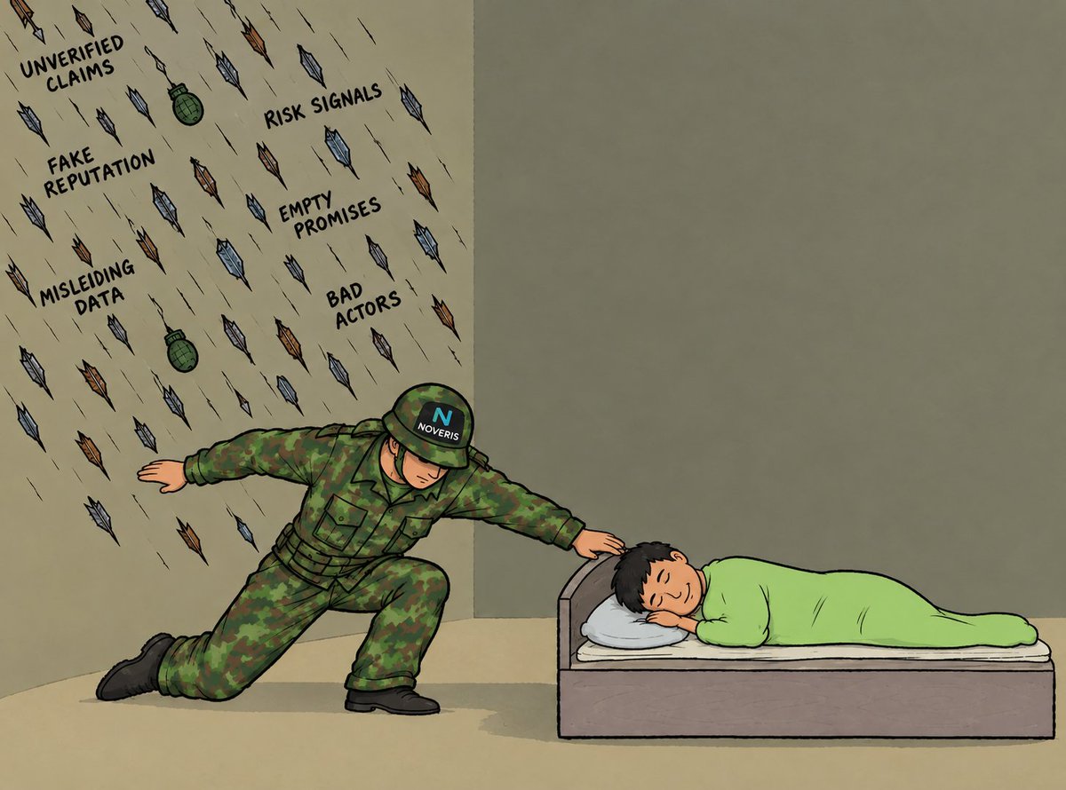 Gentlenpq8's tweet photo. Me sleeping peacefully because I checked the receipts, not the promises. 😂🛡️

Proof over Promises. 🔵 @NoverisHQ https://t.co/Wz5D7MCWWj