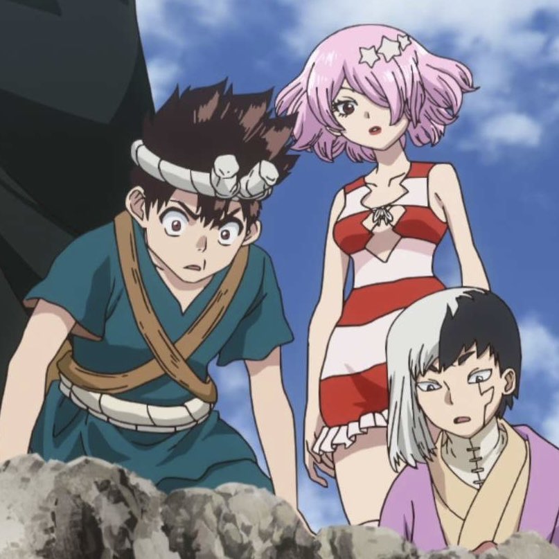 genlunaceo's tweet photo. Con Terraforming van a llegar los ptsimos lapers que se quejen de que “Senku y Kohaku son familiares” cuando el mismo Senku explico, DESDE LA TEMPORADA 1, que no es así (Btw, GenLuna + Chrome, se ven bn cutes) https://t.co/36Zb6ZTBGe