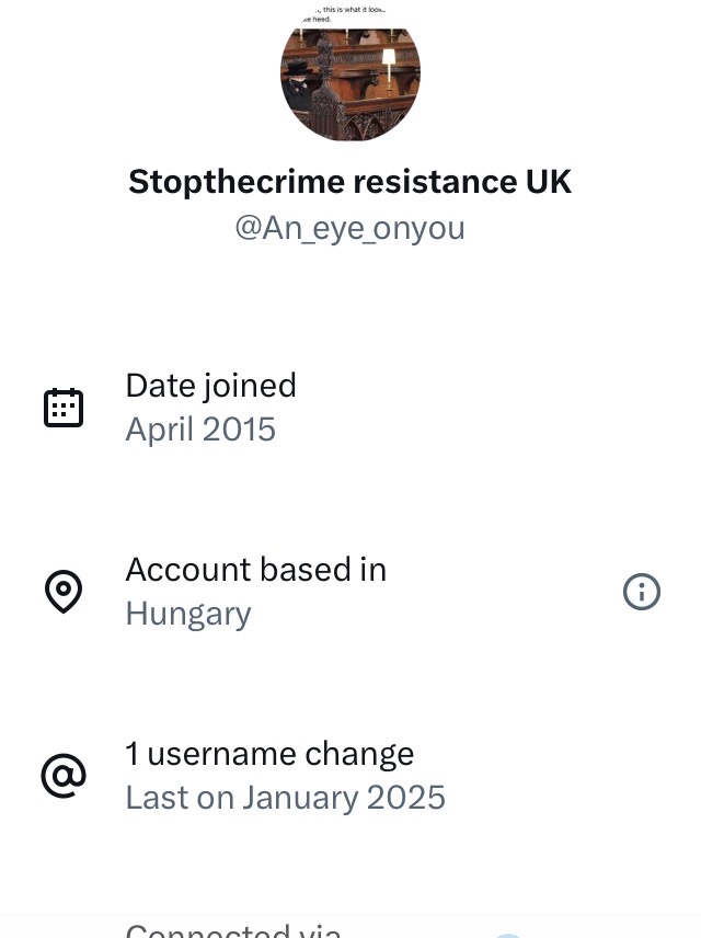 WokeratiMarty's tweet photo. @An_eye_onyou @andyburnham Account based in Hungary. 😂 https://t.co/G46Uu8GiaS