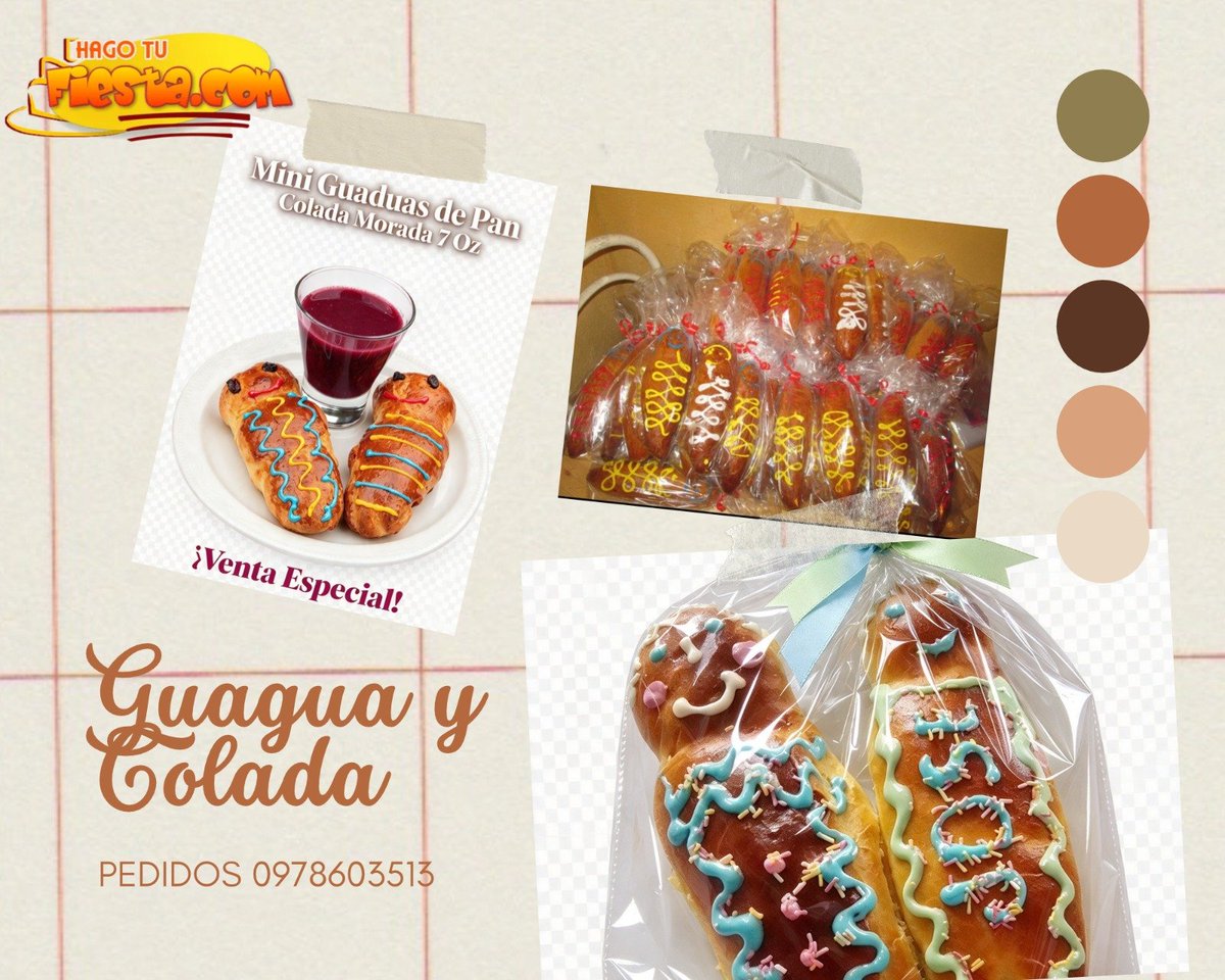 VirginiaFi1807's tweet photo. 🥖💜 Tradición hecha con tus manos
Preparo tu colada morada y tus guaguas de pan cuando tú me lo pidas. Siempre frescas, siempre ricas, siempre tuyas. ✨
📍 Solo bajo pedido — ¡Pide con anticipación!
💬 Escríbeme aquí ⬇️ y con gusto las preparo para ti 👇 
 0978603513📲 https://t.co/mSb2qBLNQR