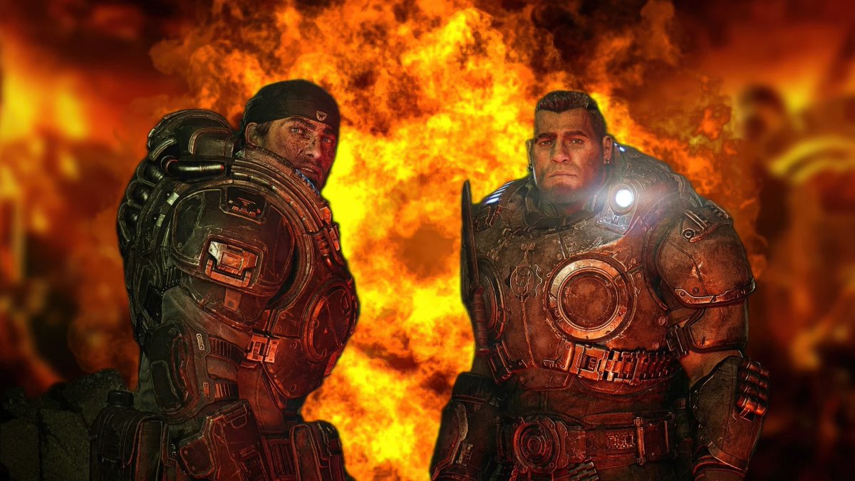 Iamyaswanth's tweet photo. E-Day is easily my favorite Gears of War game so far. There's a section at the beginning of Act 3 where the game simply lets you soak in the environment and piece together what's happening around you. No exposition, just pure environmental storytelling.

Absolute peak storytelling. #gearsofwar #eday #gearsofwareday