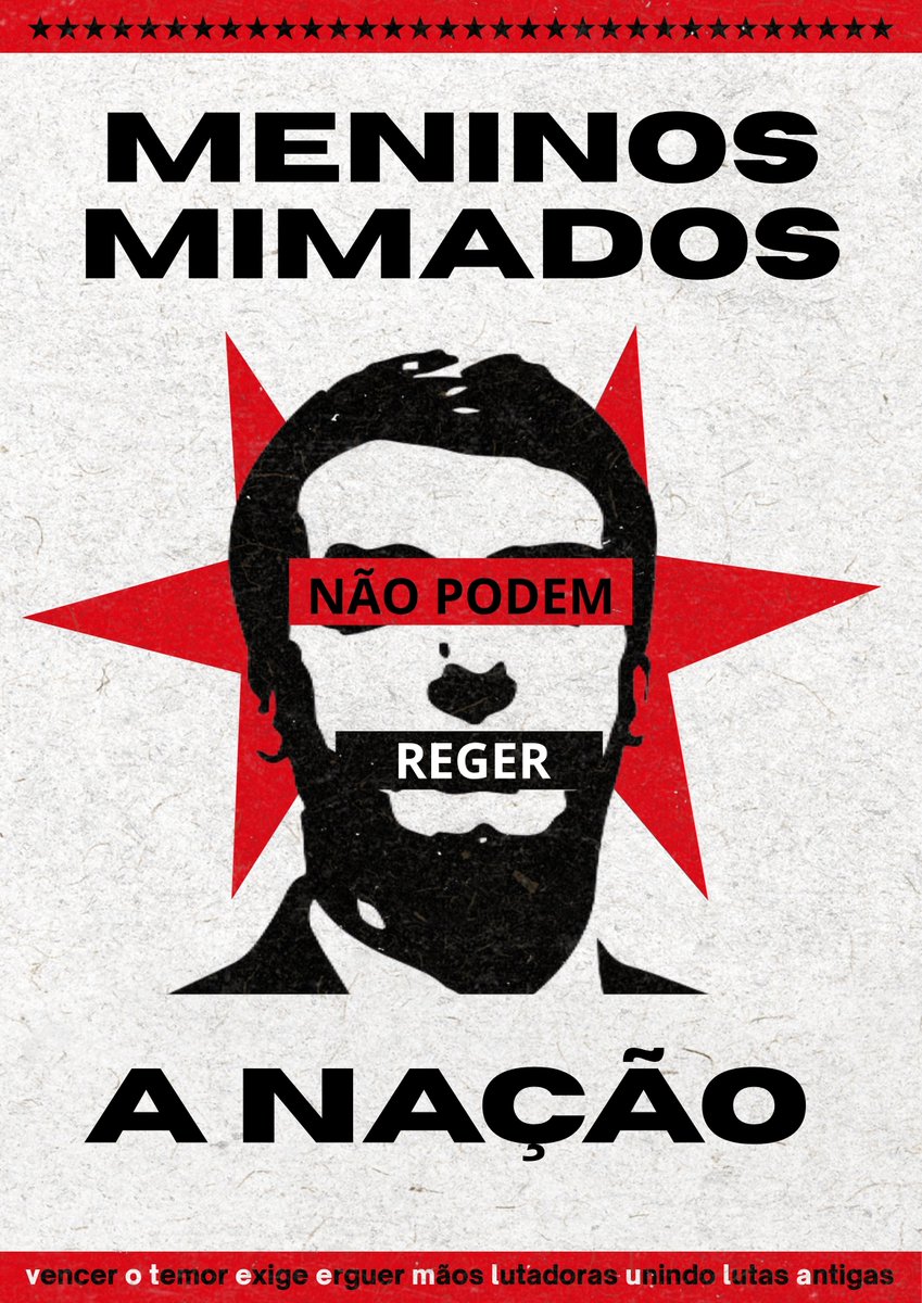 zzlazq's tweet photo. Meninos mimados não podem reger a nação! https://t.co/akP4NJkjNz