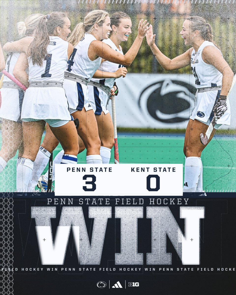 basicblues's tweet photo. Penn State field hockey shutout Kent State Saturday afternoon for their 5️⃣th straight victory! The Nittany Lions are now 8-4 (2-1) this season and will return home to host Ohio State on Friday. 

#WeAre #PennState https://t.co/vN5h8JwI1h