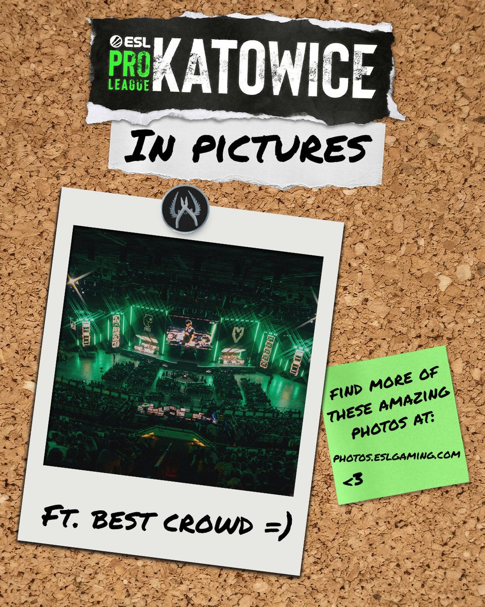 ESLCS's tweet photo. #ESLProLeague Season 24 Katowice.

In pictures 📸

Thanks for being a part of Counter-Strike's return to the Spodek! https://t.co/vQHFJJg6Gq