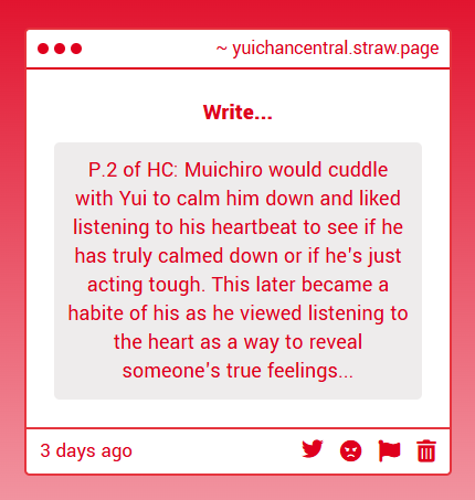 yuiposting's tweet photo. How can u even think of this. Did you major in fluff or smt. I'm so scared... this is so sweet.. Thank yew for sharing sniff sniff https://t.co/8lckAKMHFs