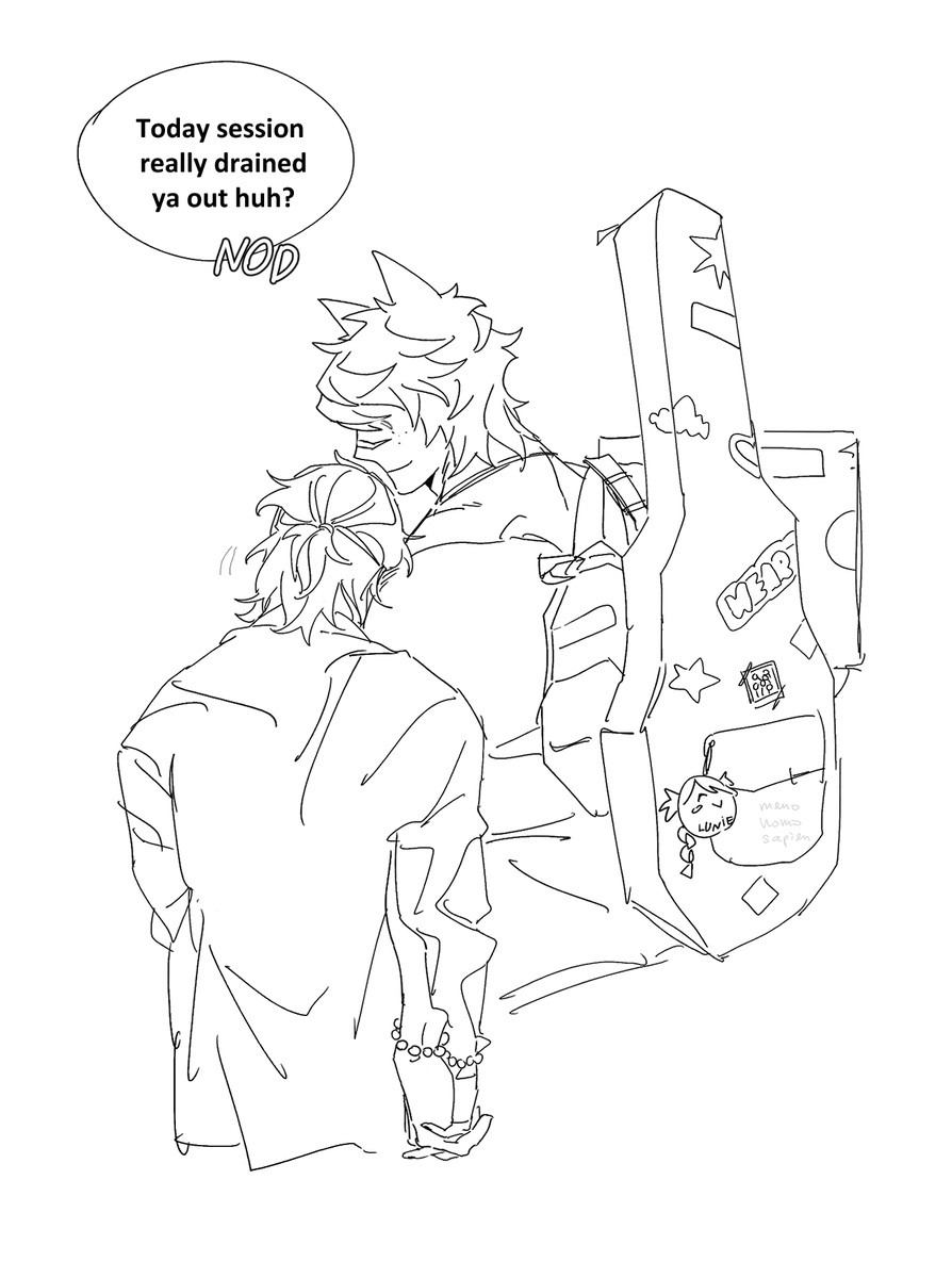 menohomosapien's tweet photo. some Aphelios 
(featuring his big and reliable band leader https://t.co/fihS3U617x