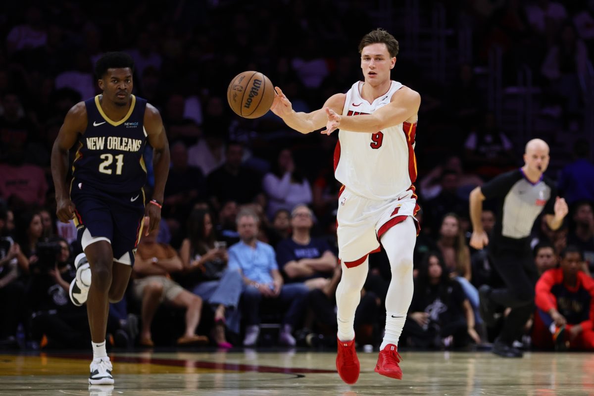 devilfilled's tweet photo. Lucifer Blair Morningstar and Heather Morningstar’s ( @heathersbrother, @oliviarodrigo) Son , Pelle BH. Larsson.      3-Year guard of the Miami Heat https://t.co/wC0a656ag0
