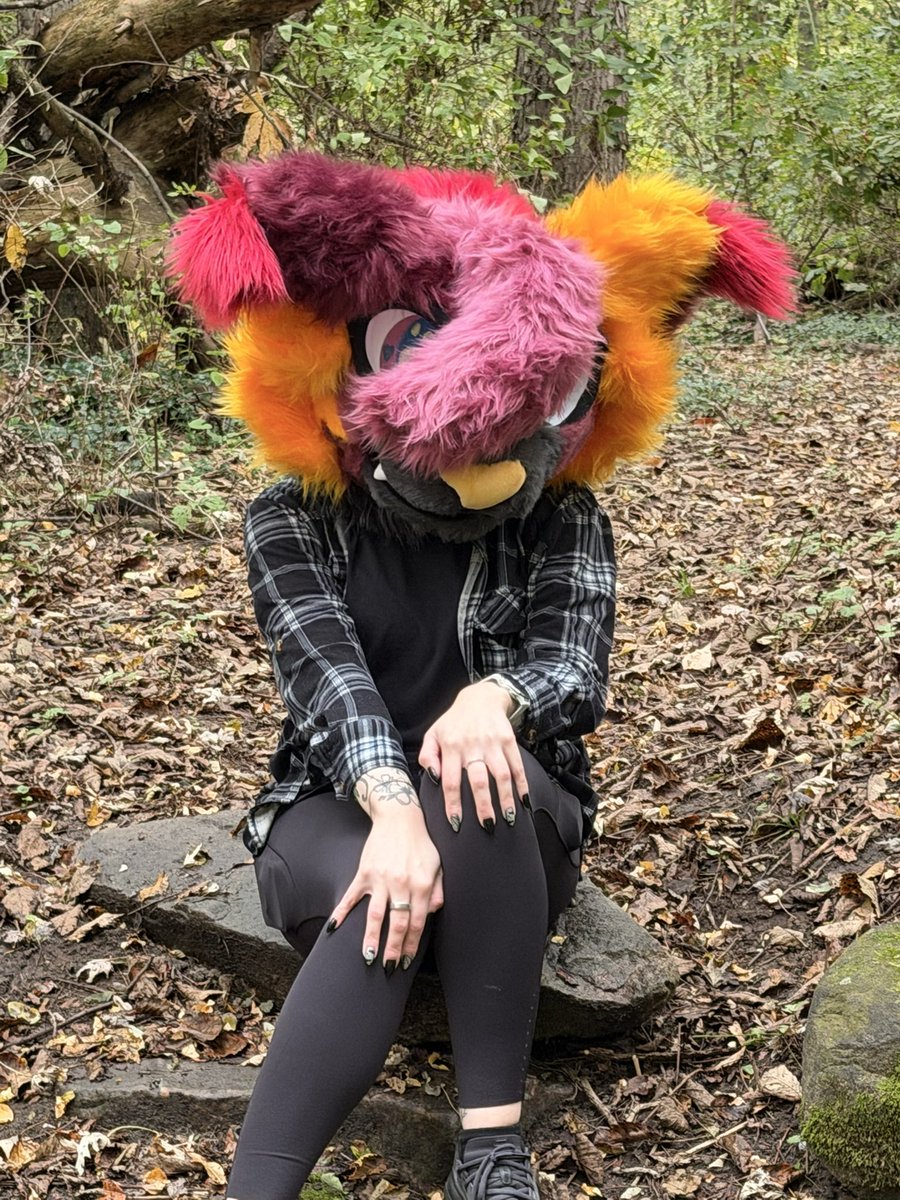 Echomuzzle69's tweet photo. Some cutie pics from today 💕 

#furry #fursuit #furryshit https://t.co/5xLYaBTu0w