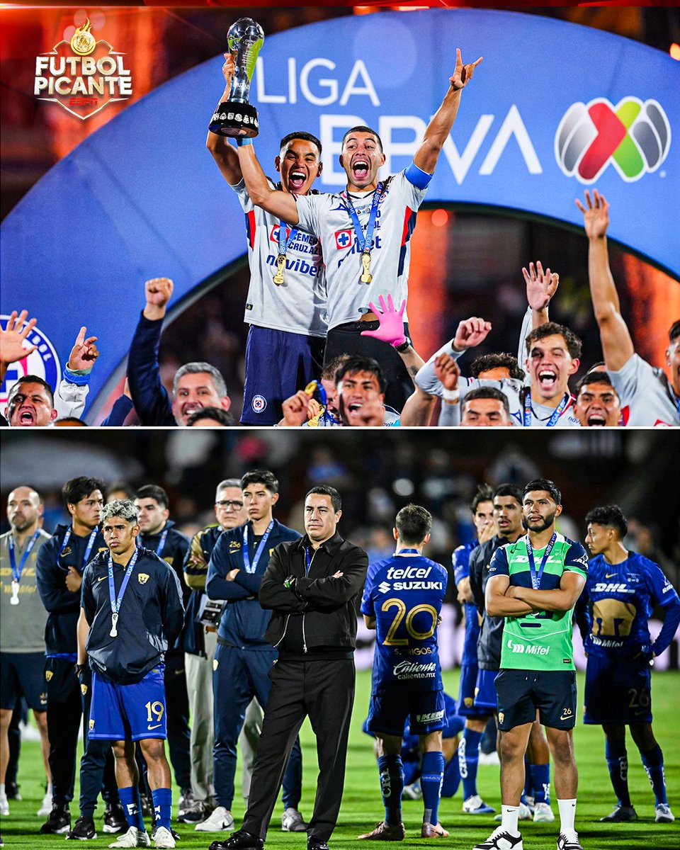 futpicante's tweet photo. La última vez que Cruz Azul visitó a Pumas en Ciudad Universitaria... 🚂 🏆 https://t.co/EZCLmLiaKa