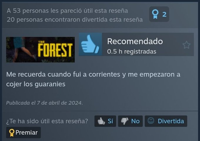 SoloEnSteam's tweet photo. Reseña de The Forest https://t.co/6J5tPSQcb2