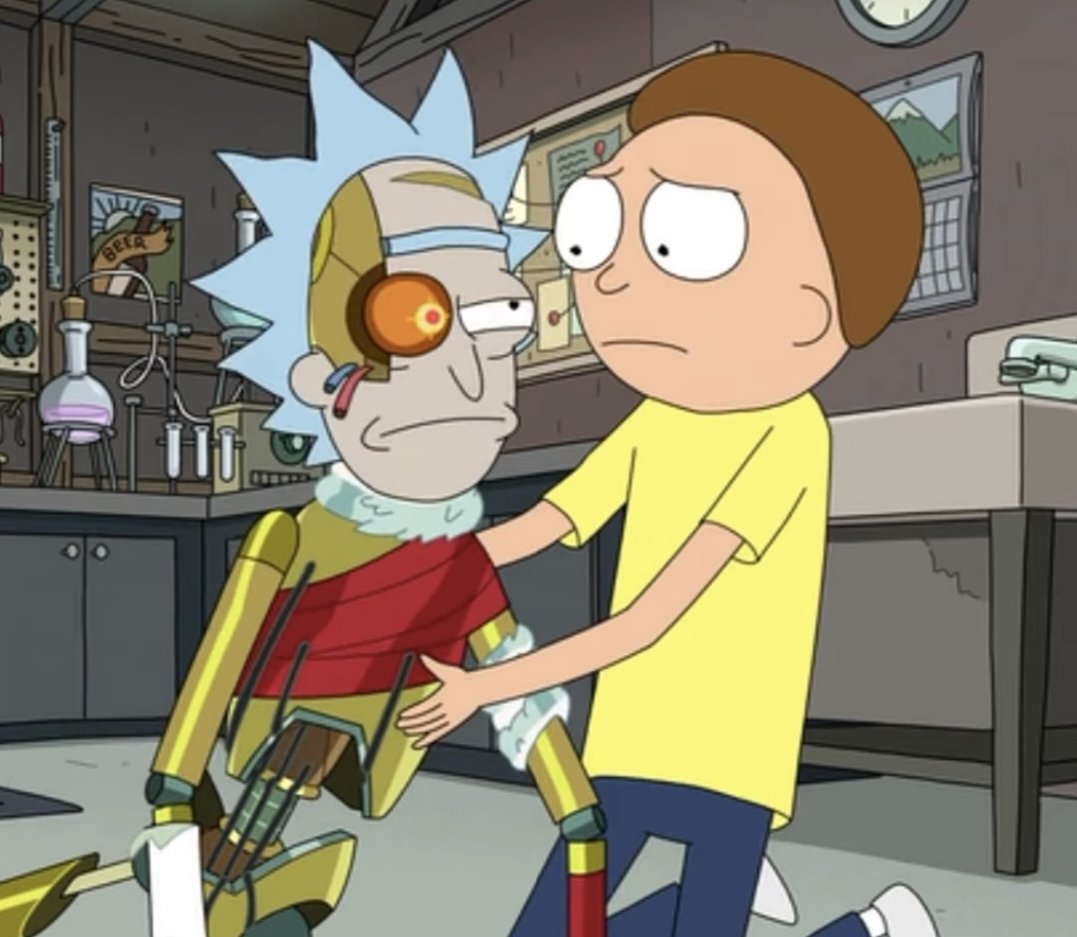 BulletBitez's tweet photo. Rickorty wireplay with Rickbot I need that boy to really get in there yk https://t.co/ScBEuHcjRU