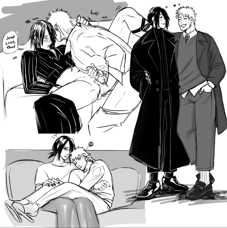 XENOMELTT's tweet photo. [ old art ] 🍥🍙
Some Narusasu sugar daddy AU that I was too scared to post in the past.
Sasuke as the older, rich man, &amp; Naruto is the broke college student he pays to fix stuff around his house...
One thing leads to another, &amp; they end up in an arrangement... #narusasu https://t.co/agPoUWitmd