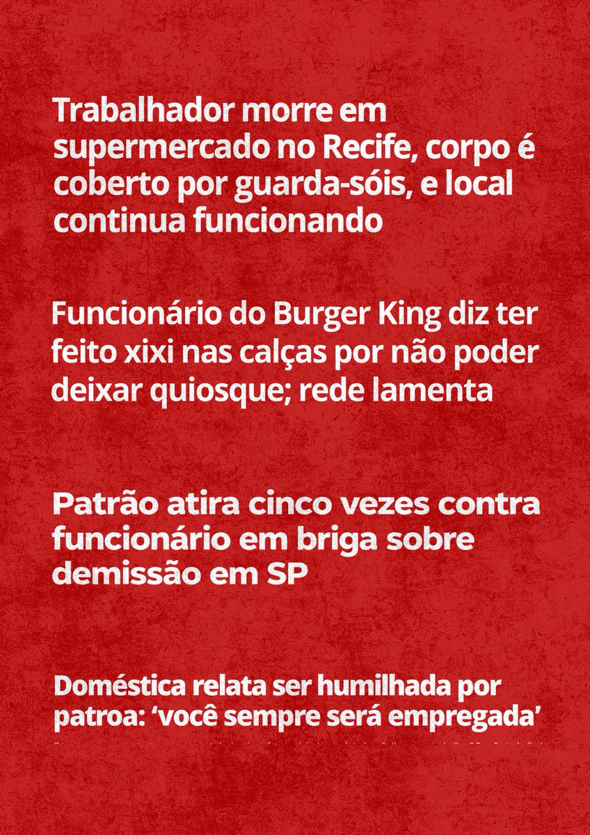 InfoOP81's tweet photo. SUA FAMÍLIA E LAZER DEVEM SER DE SEU DIREITO, E ELES QUEREM TIRAR ISSO DE VOCÊ!

Já fazem meses em que a esquerda, com atuação principal de Erika Hilton e Rick Azevedo, apoiados pelo governo Lula, articula a proposta do fim da 6x1, uma escala desumana que te impede de viver!

Veja as notícias e chegue à conclusão de que realmente você poderá negociar termos com seus patrões, os mesmos que enriquecem enquanto você perde os primeiros passos dos seus filhos, seus almoços de família, o jogo do seu time favorito e, principalmente, sua saúde! 

Dia 25, vote consciente! Vote por quem quer que você tenha tempo de viver. Vote 13!

#F1COMLULA